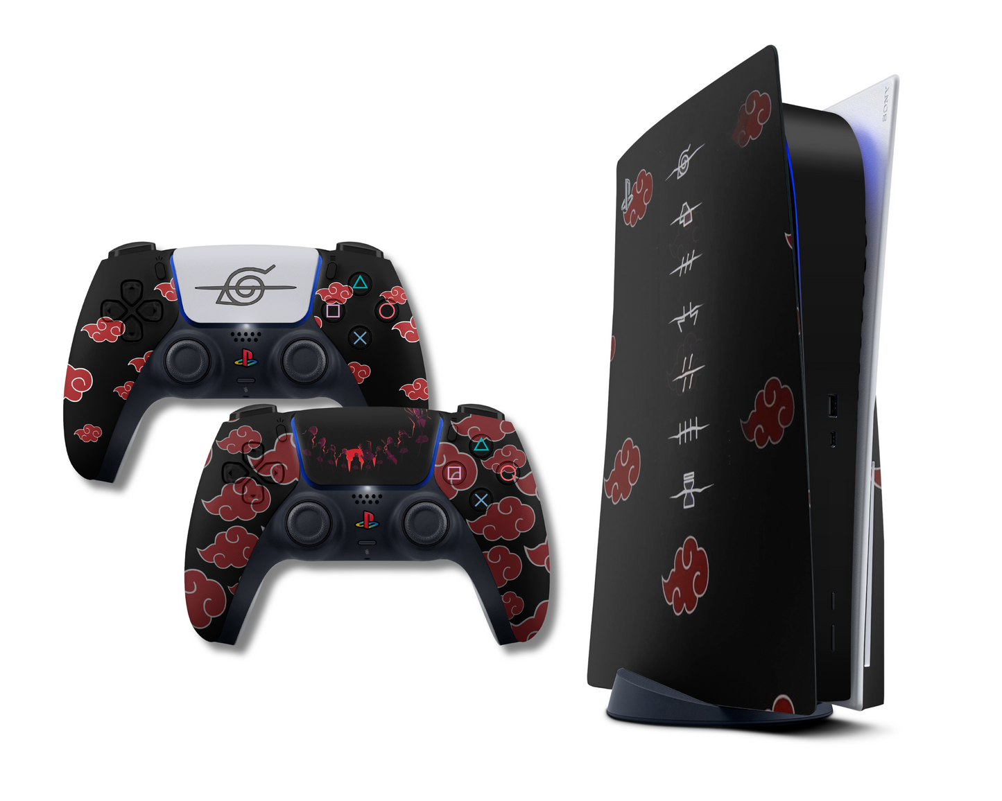 Naruto Itachi Akatsuki Limited Edition PS5 Bundle Skin Set