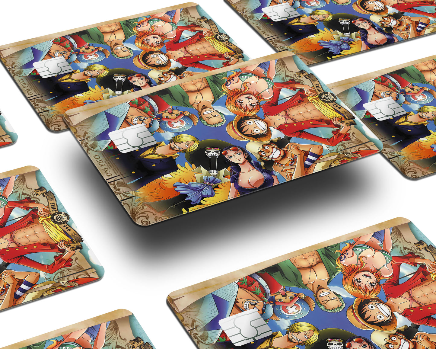 One Piece Crew Members Credit Card Skin
