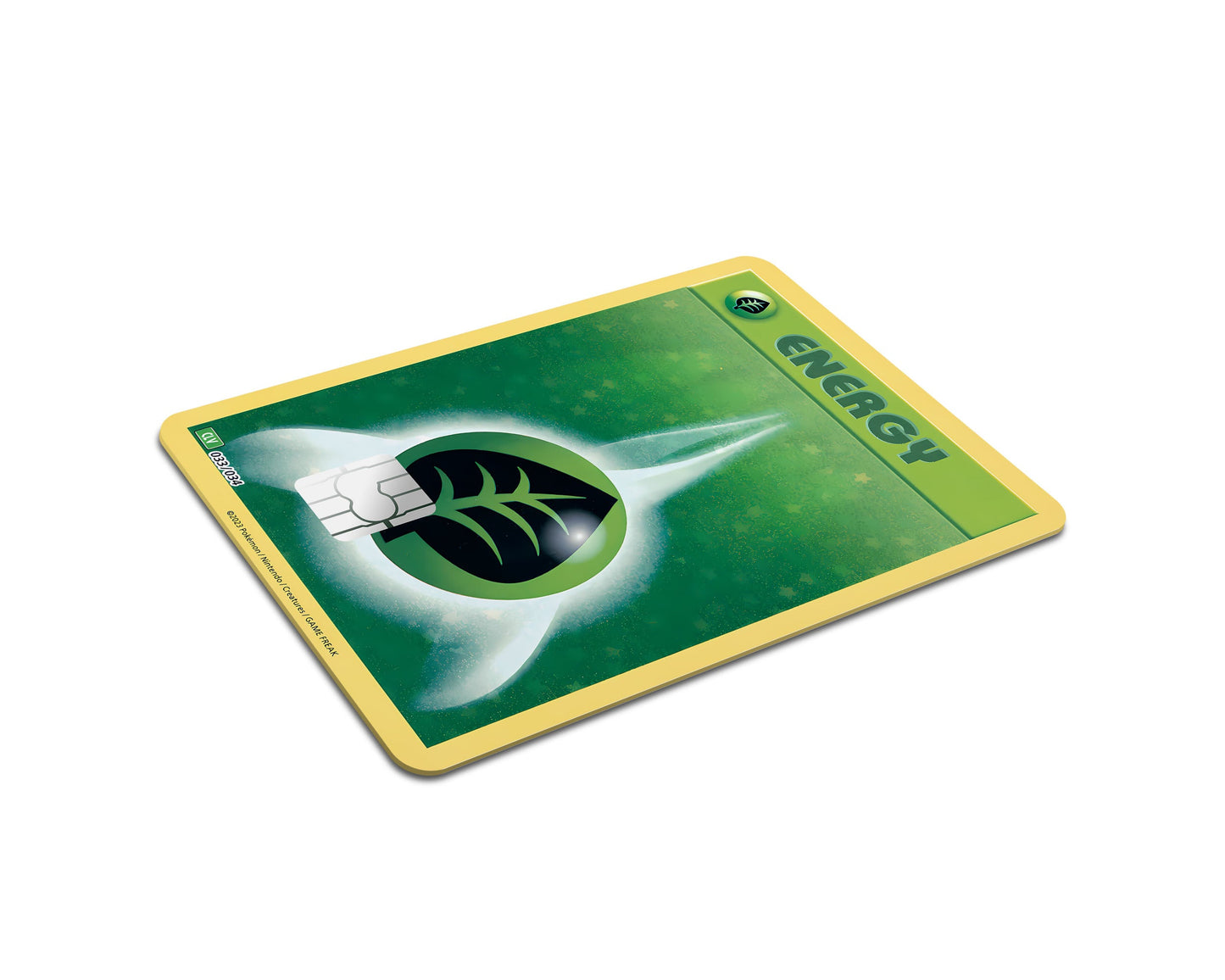 Anime Town Creations Credit Card Grass Energy Pokemon Card Full Skins - Anime Pokemon Credit Card Skin