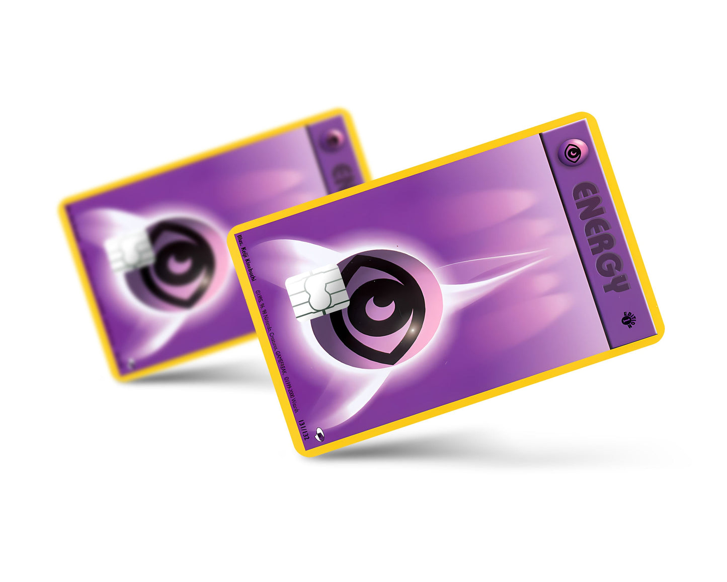 Anime Town Creations Credit Card Psychic Energy Pokemon Card Full Skins - Anime Pokemon Credit Card Skin