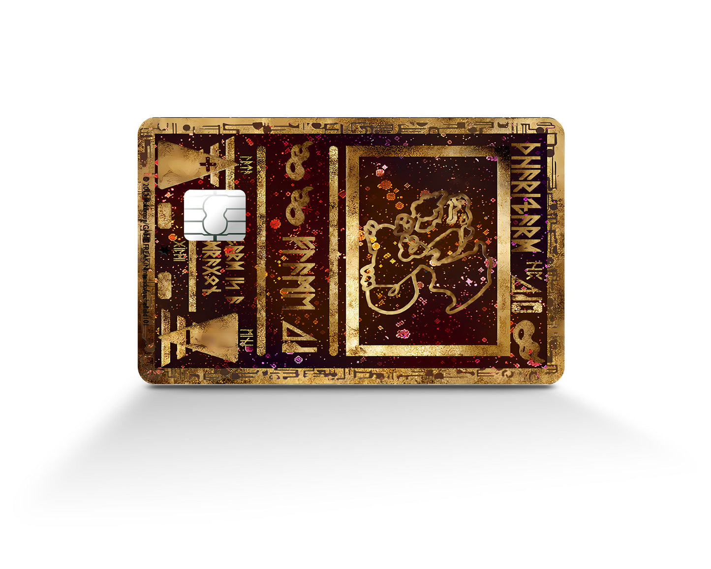Anime Town Creations Credit Card Ancient Charizard Pokemon Card Full Skins - Anime Pokemon Credit Card Skin