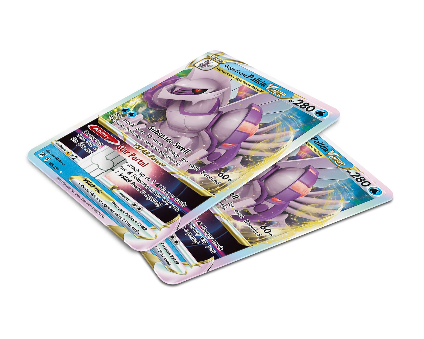 Anime Town Creations Credit Card Palkia Pokemon Card Window Skins - Anime Pokemon Credit Card Skin