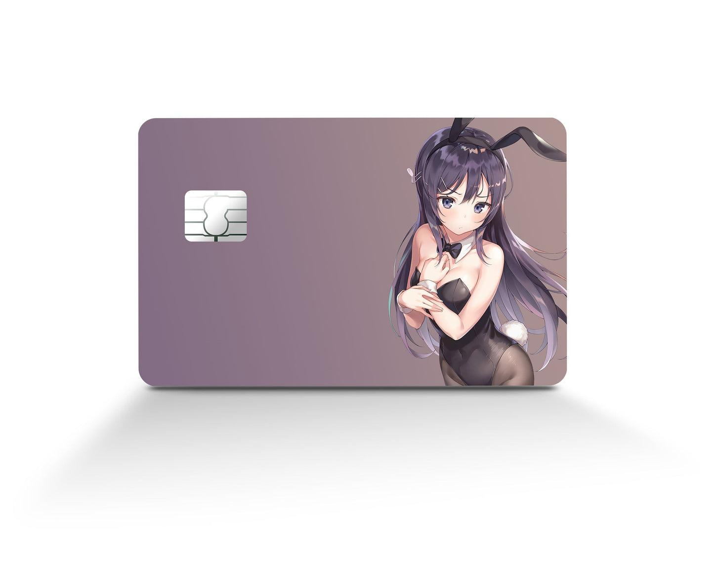 Anime Town Creations Credit Card Bunny Girl Senpai Mai Sakurajima Full Skins - Anime Rascal Does Not Dream of Bunny Girl Senpai Credit Card Skin