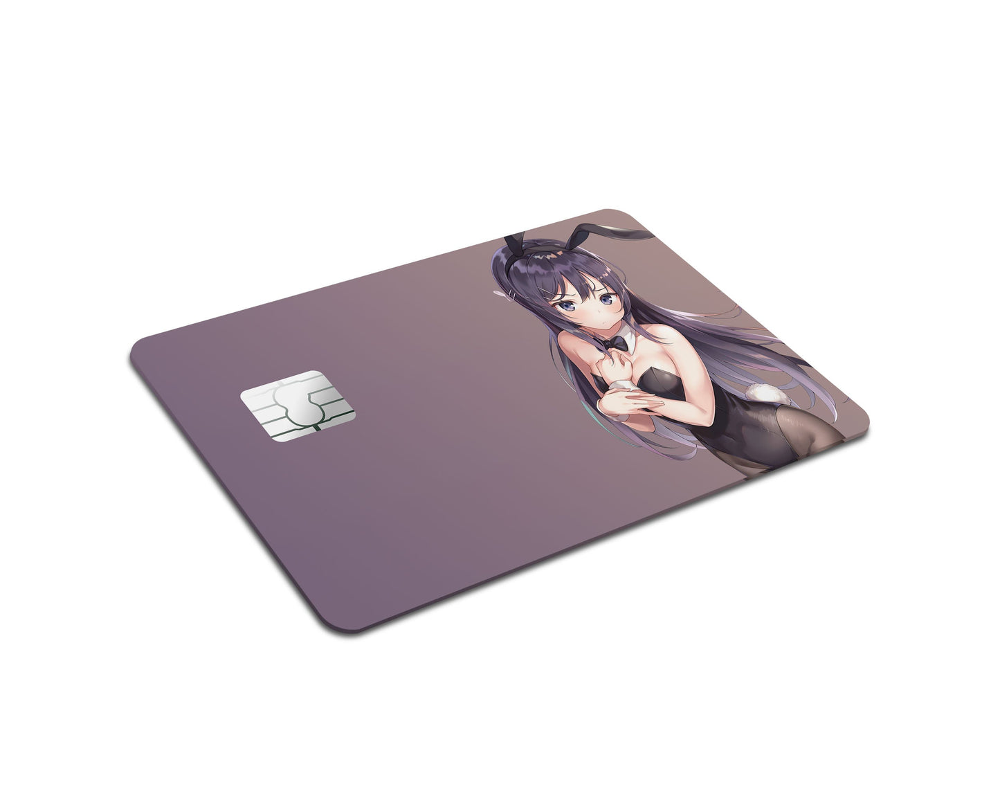Anime Town Creations Credit Card Bunny Girl Senpai Mai Sakurajima Full Skins - Anime Rascal Does Not Dream of Bunny Girl Senpai Credit Card Skin