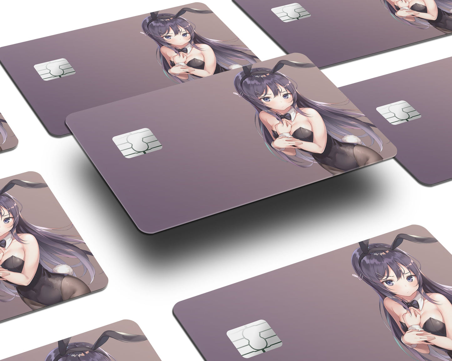 Anime Town Creations Credit Card Bunny Girl Senpai Mai Sakurajima Window Skins - Anime Rascal Does Not Dream of Bunny Girl Senpai Credit Card Skin