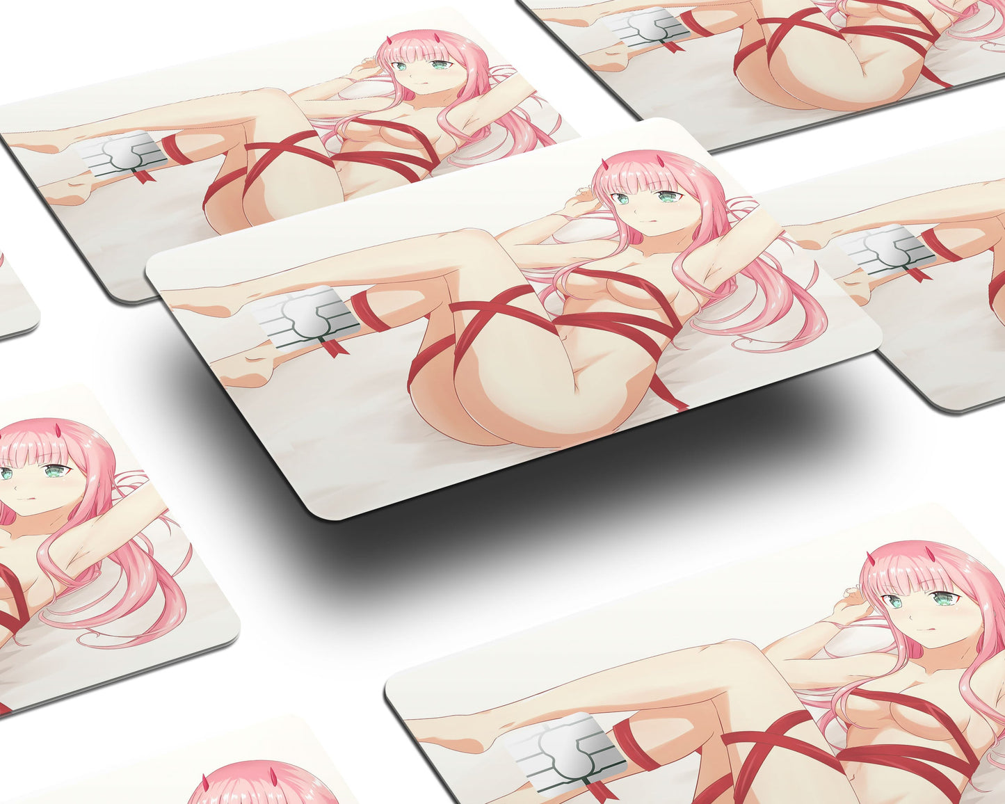 Anime Town Creations Credit Card Darling in the Franxx Zero Two Hot Window Skins - Anime Darling in the Franxx Credit Card Skin
