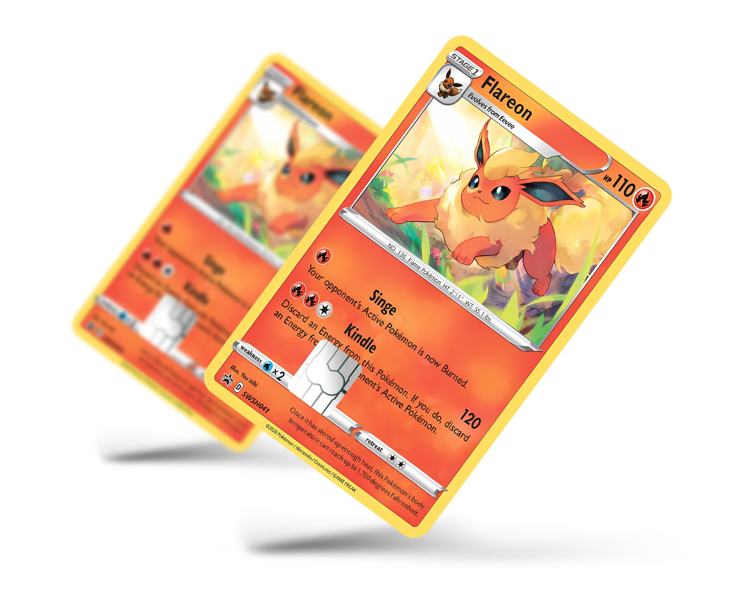 Cute Flareon Pokemon Card Credit Card Credit Card Skin Anime Town Creations Cute Flareon Pokemon Card Credit Card Credit Card Skin Anime Town Creations
