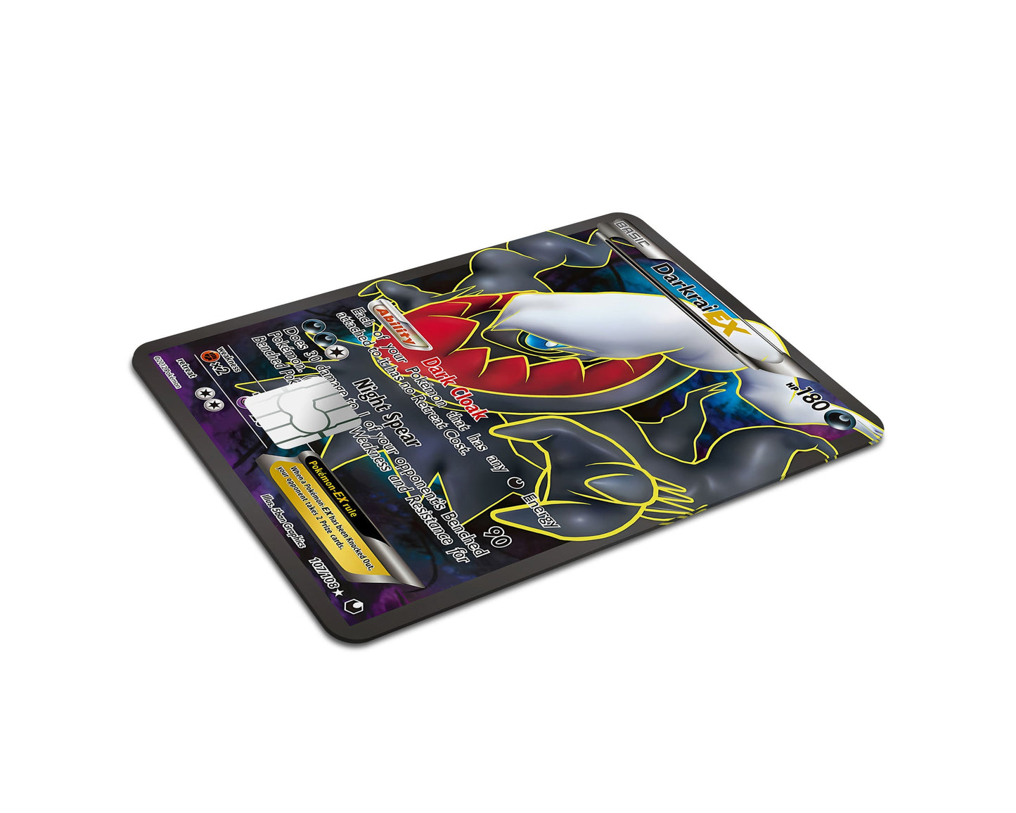 Anime Town Creations Credit Card Darkrai Pokemon Card Full Skins - Anime Pokemon Credit Card Skin
