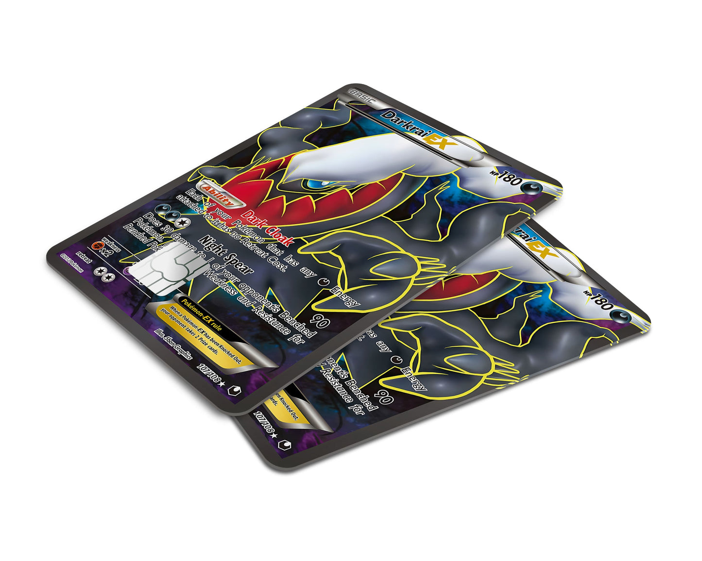 Anime Town Creations Credit Card Darkrai Pokemon Card Window Skins - Anime Pokemon Credit Card Skin