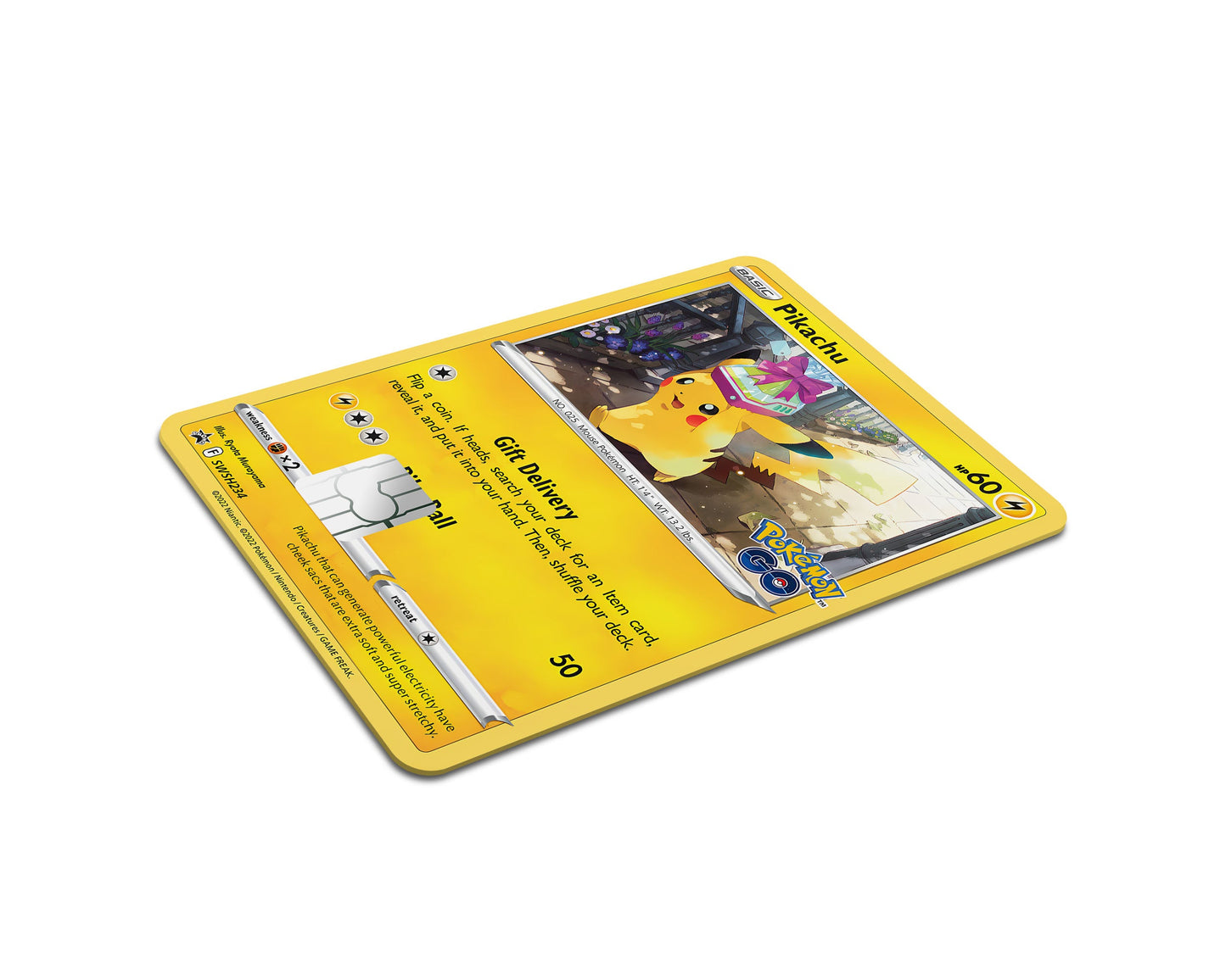 Anime Town Creations Credit Card Gift Pikachu Pokemon Card Full Skins - Anime Pokemon Credit Card Skin