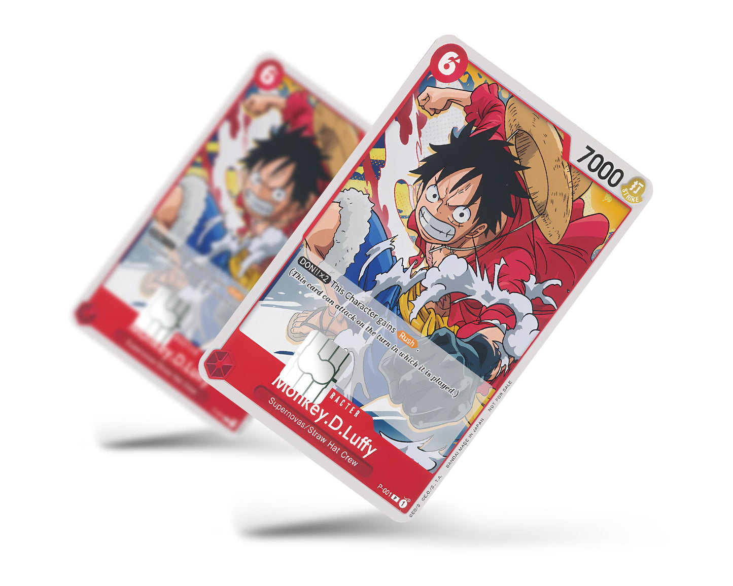 Anime Town Creations Credit Card Moneky D Luffy One Piece Card Full Skins - Anime One Piece Credit Card Skin
