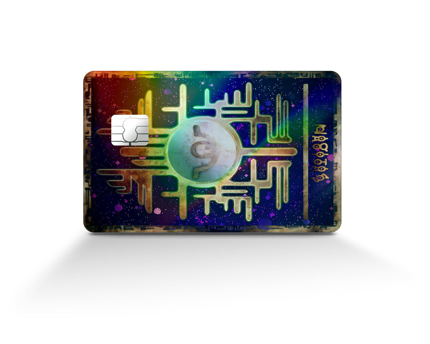 Anime Town Creations Holographic Credit Card Ancient Pokemon Card Full Skins - Anime Pokemon Holographic Credit Card Skin