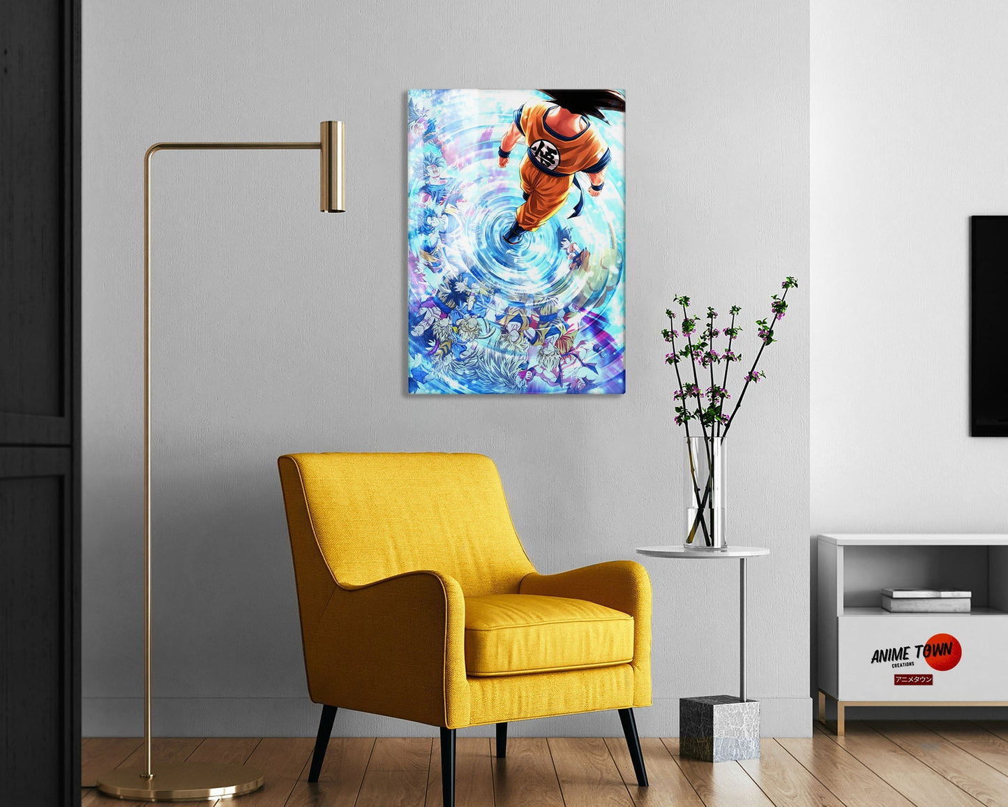 Dragon Ball Reflections Metal Poster
