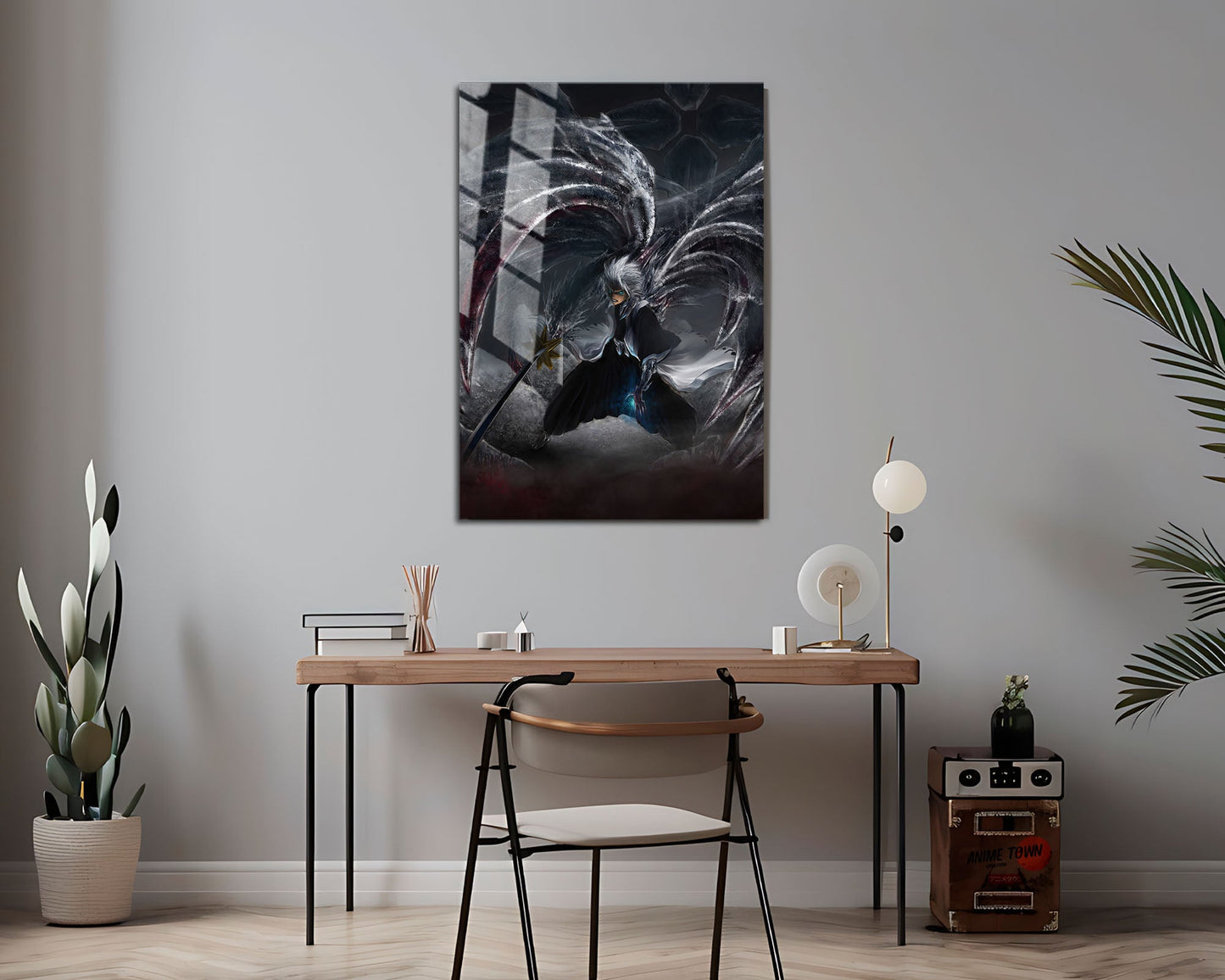 Anime Town Creations Metal Poster Bleach Hitsugaya Toshiro Dark Bankai 16" x 24" Home Goods - Anime Bleach Metal Poster
