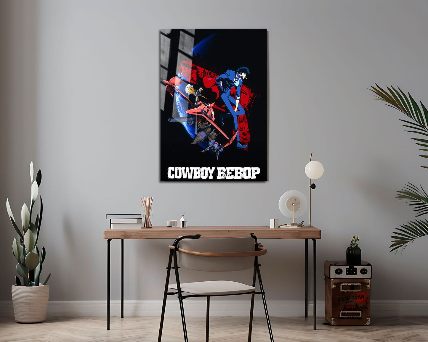 Anime Town Creations Metal Poster Cowboy Bebop Cover 16" x 24" Home Goods - Anime Cowboy Bepop Metal Poster