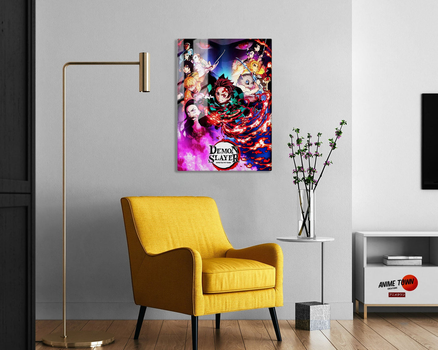 Demon Slayer Kimetsu no Yaiba Metal Poster