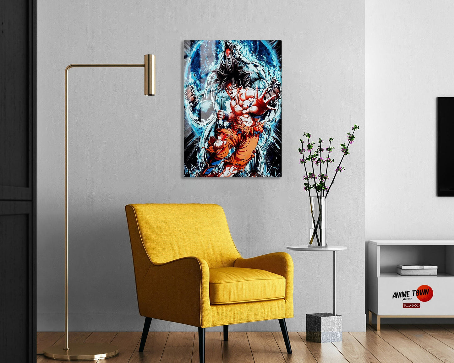 Dragon Ball Goku Inner Beast Metal Poster