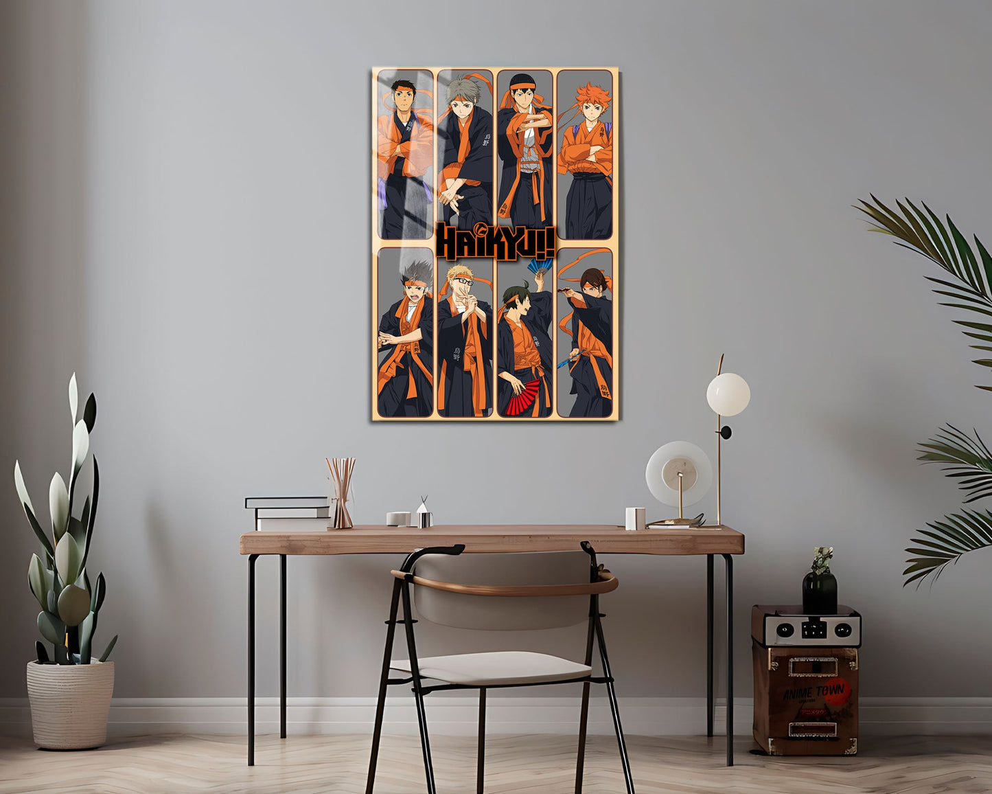 Anime Town Creations Metal Poster Haikyuu Kimono Album 24" x 36" Home Goods - Anime Haikyuu Metal Poster