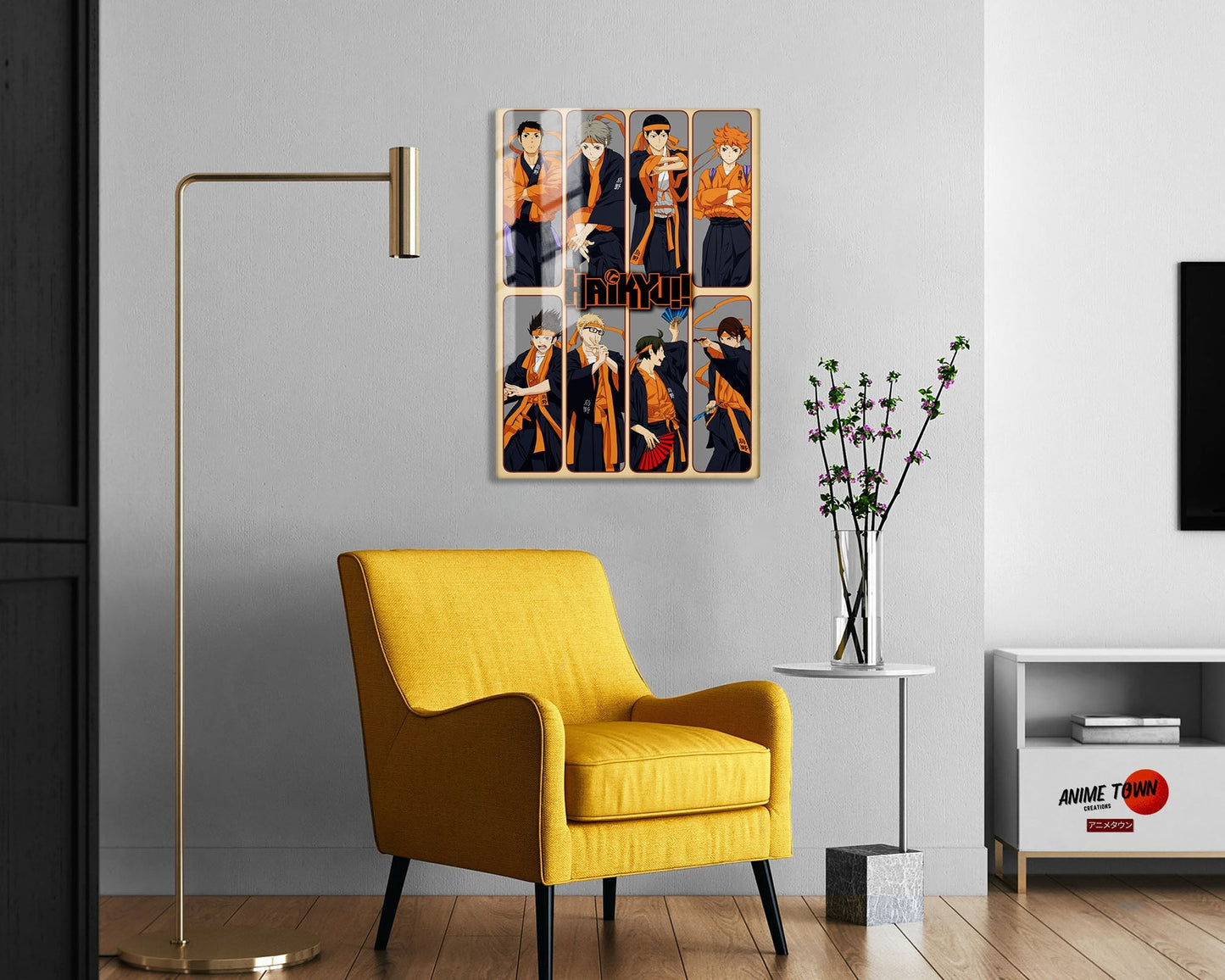 Haikyuu Kimono Album Metal Poster