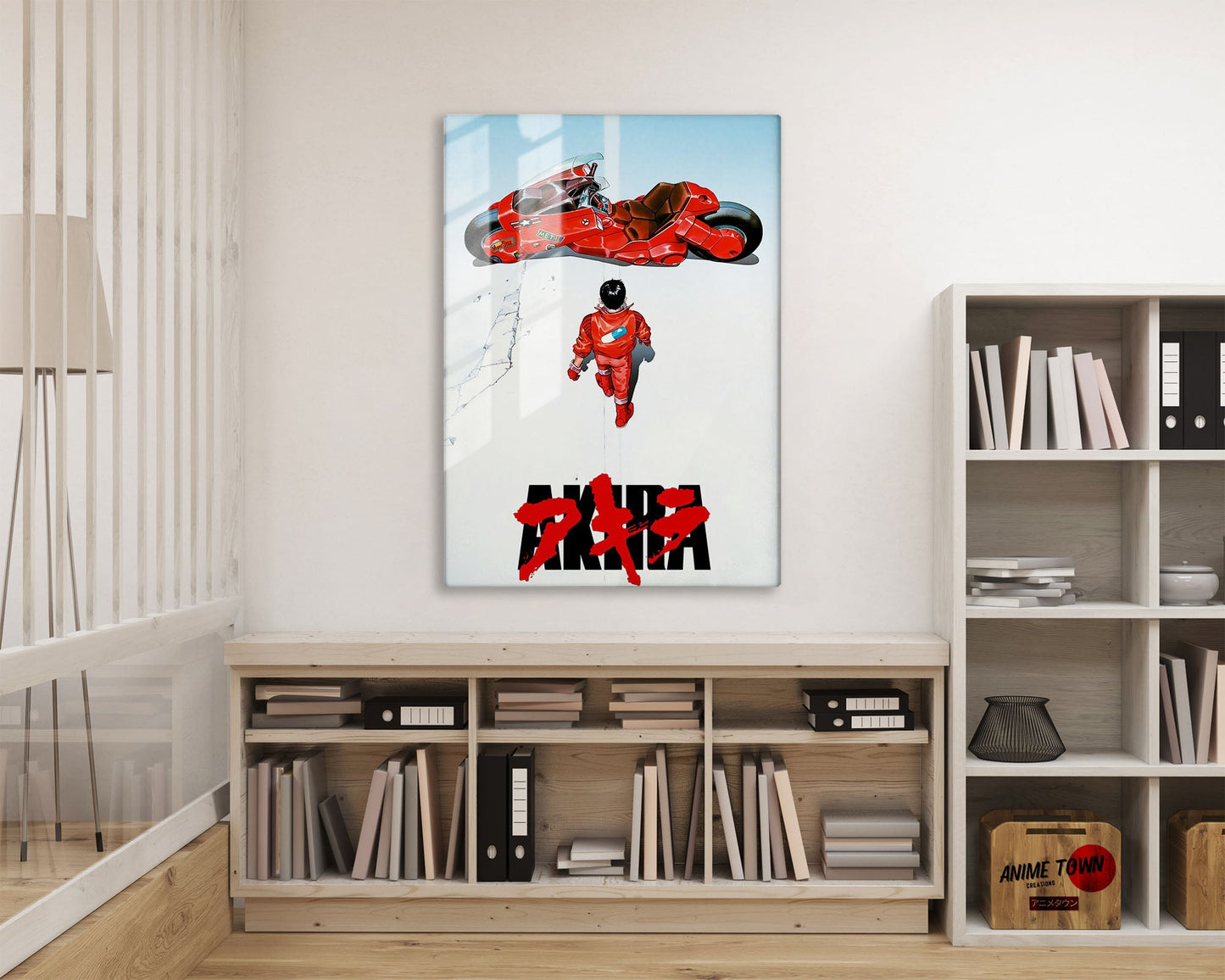 Anime Town Creations Metal Poster Classic Akira 1988 Movie 16" x 24" Home Goods - Anime Akira Metal Poster