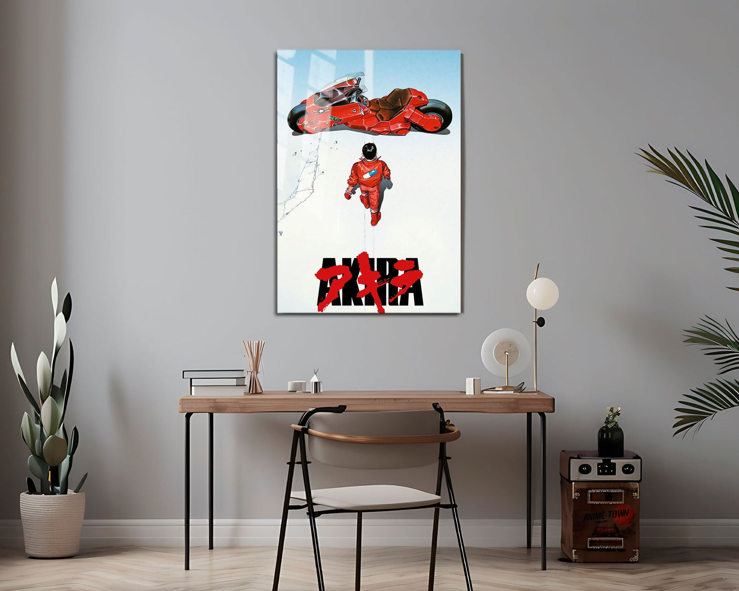 Anime Town Creations Metal Poster Classic Akira 1988 Movie 24" x 36" Home Goods - Anime Akira Metal Poster