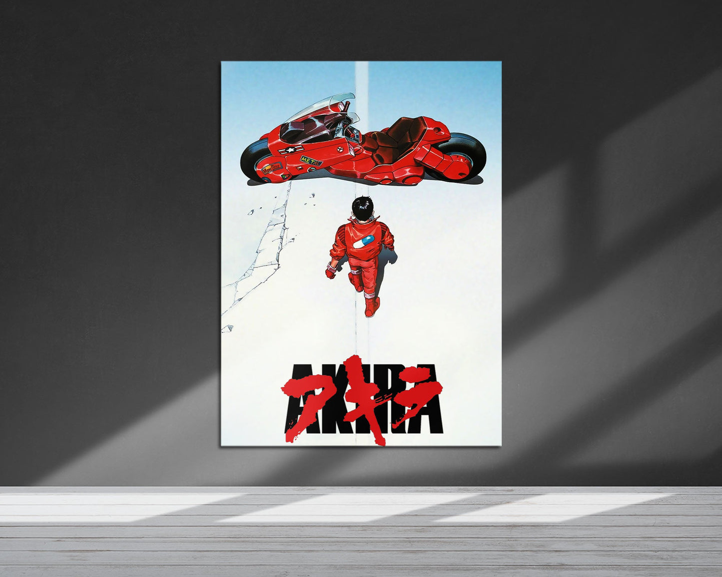 Anime Town Creations Metal Poster Classic Akira 1988 Movie 5" x 7" Home Goods - Anime Akira Metal Poster