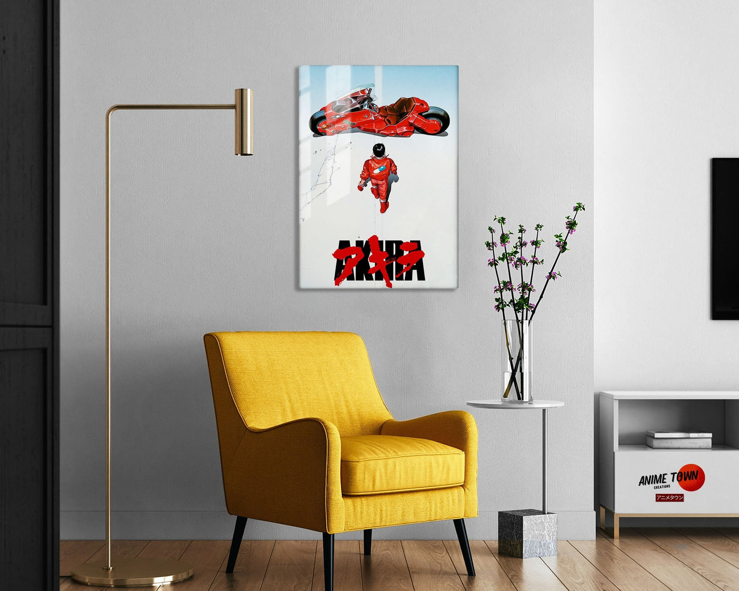 Classic Akira 1988 Movie Metal Poster