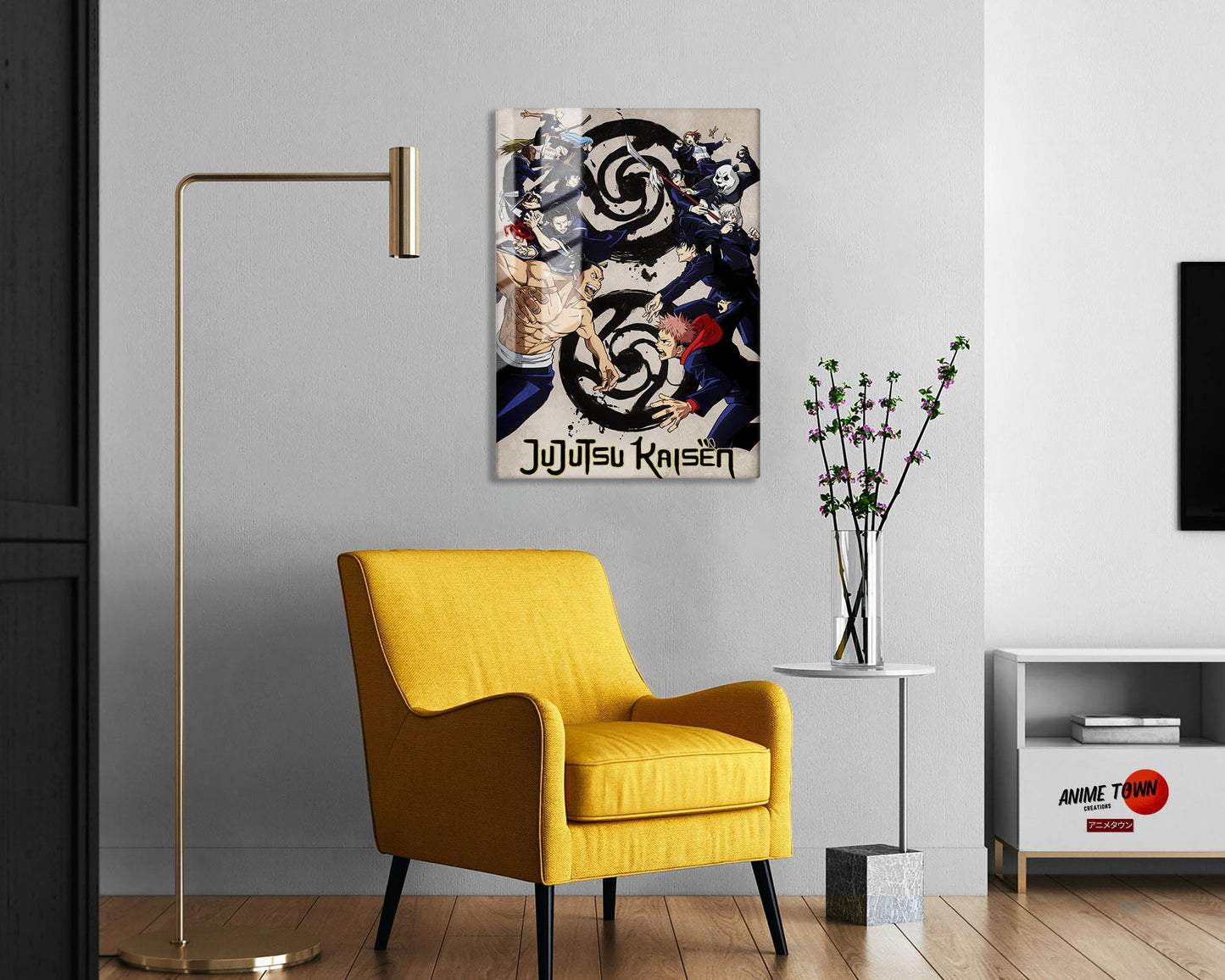 Jujutsu Kaisen Tokyo vs Kyoto Metal Poster