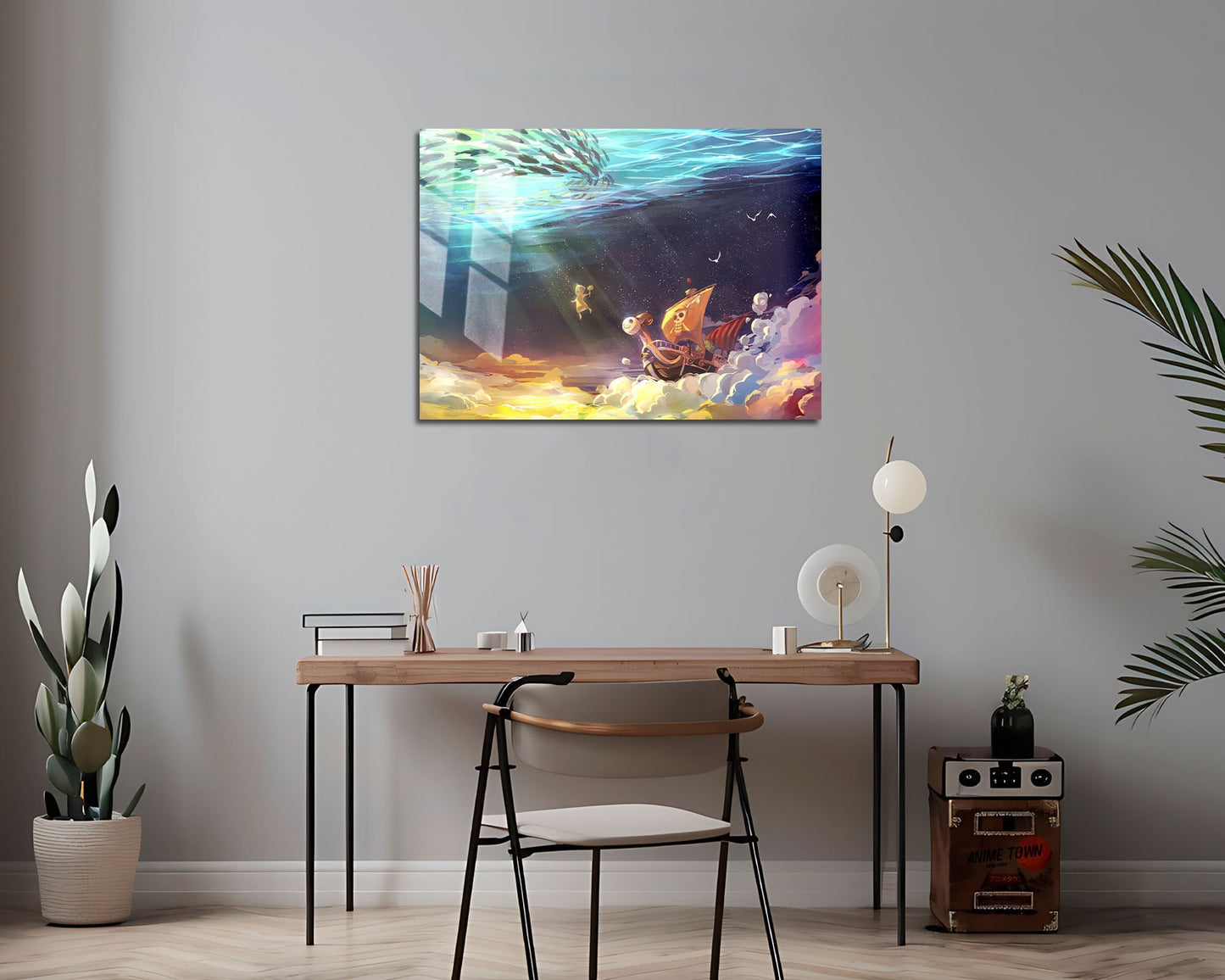 One Piece Going Merry Metal Poster