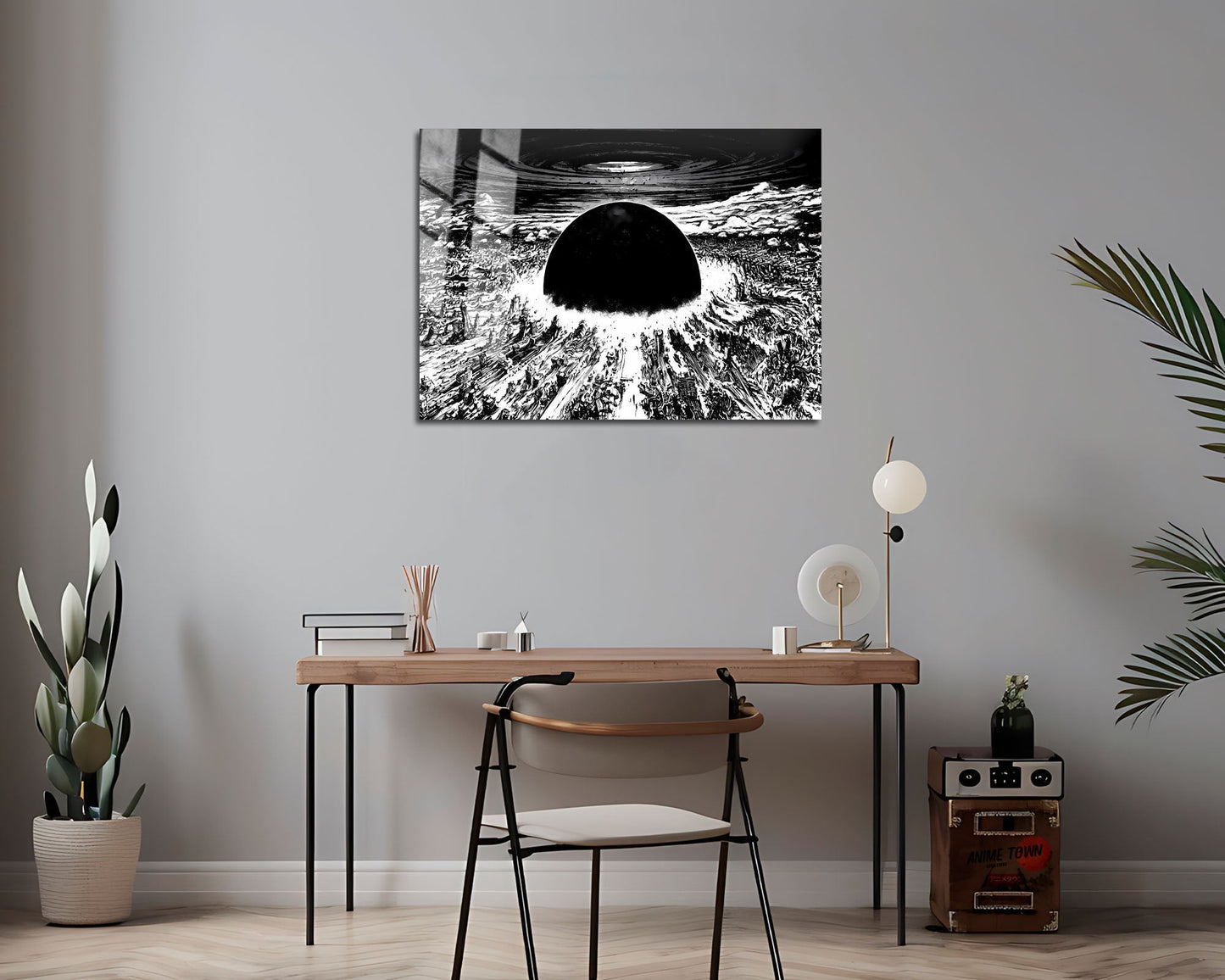 Akira Neo Tokyo Explosion Metal Poster