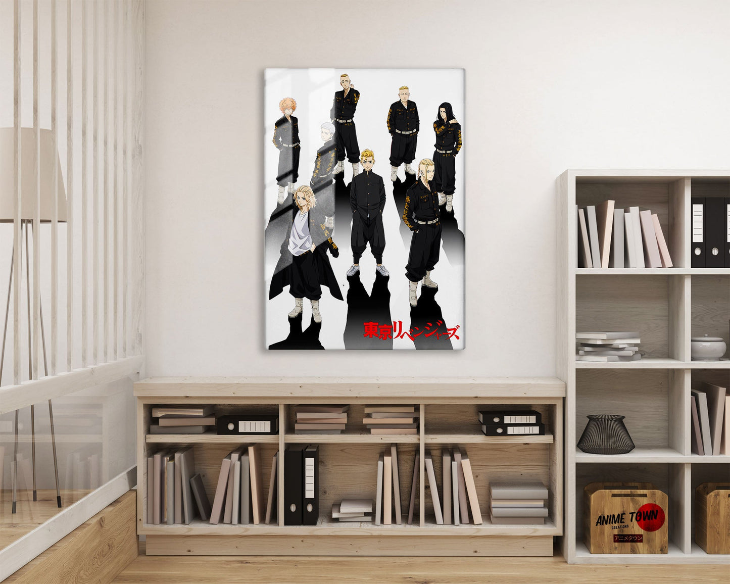 Anime Town Creations Metal Poster Tokyo Manji Gang 16" x 24" Home Goods - Anime Tokyo Revengers Metal Poster