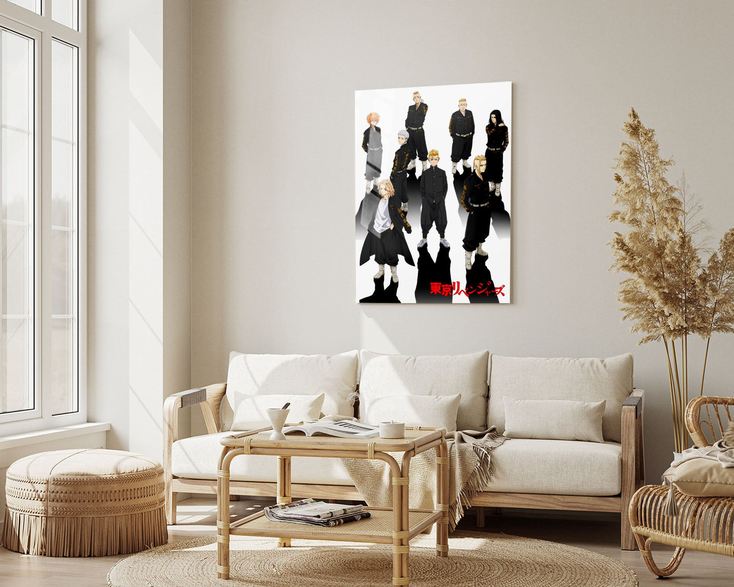 Anime Town Creations Metal Poster Tokyo Manji Gang 5" x 7" Home Goods - Anime Tokyo Revengers Metal Poster