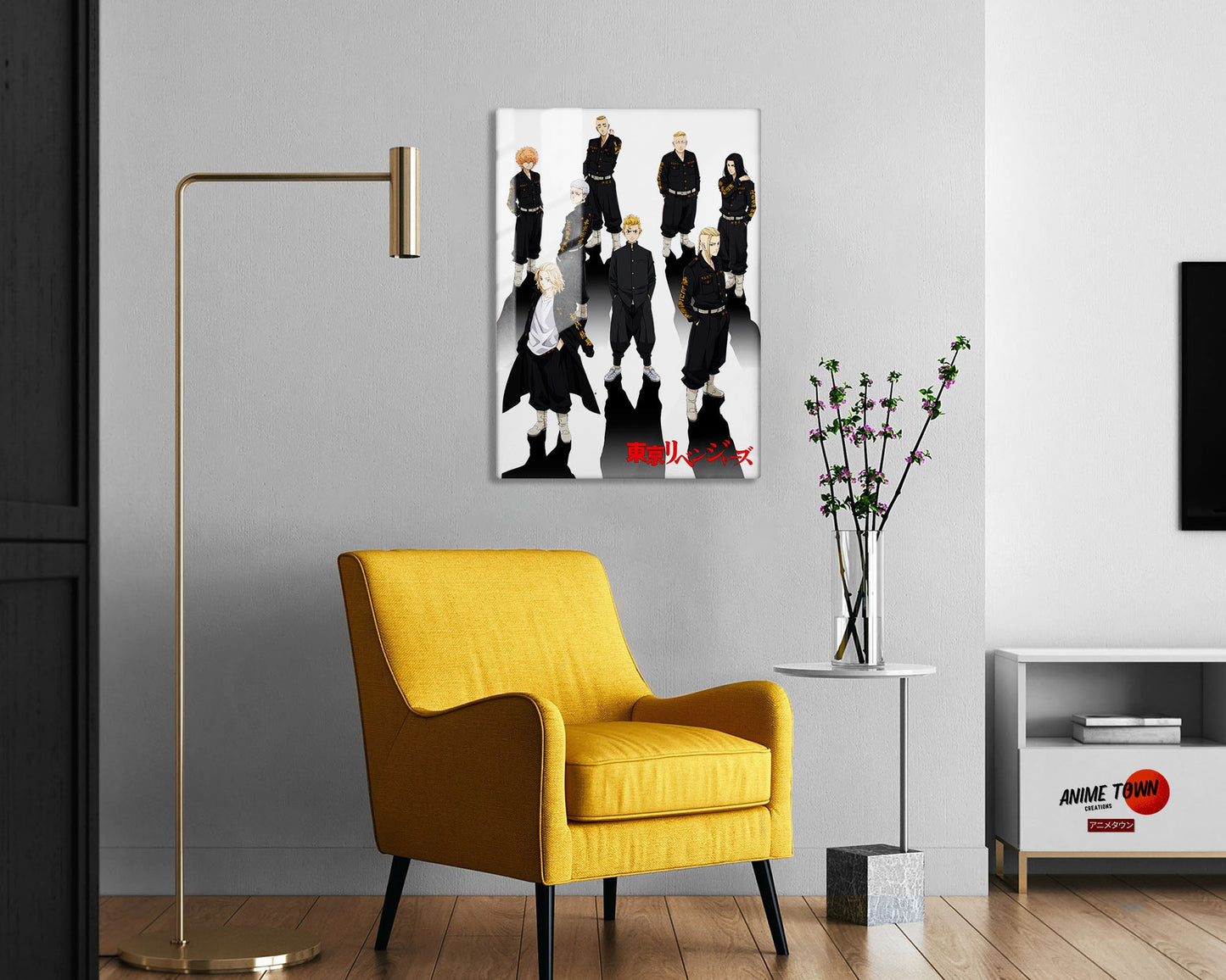 Anime Town Creations Metal Poster Tokyo Manji Gang 11" x 14" Home Goods - Anime Tokyo Revengers Metal Poster