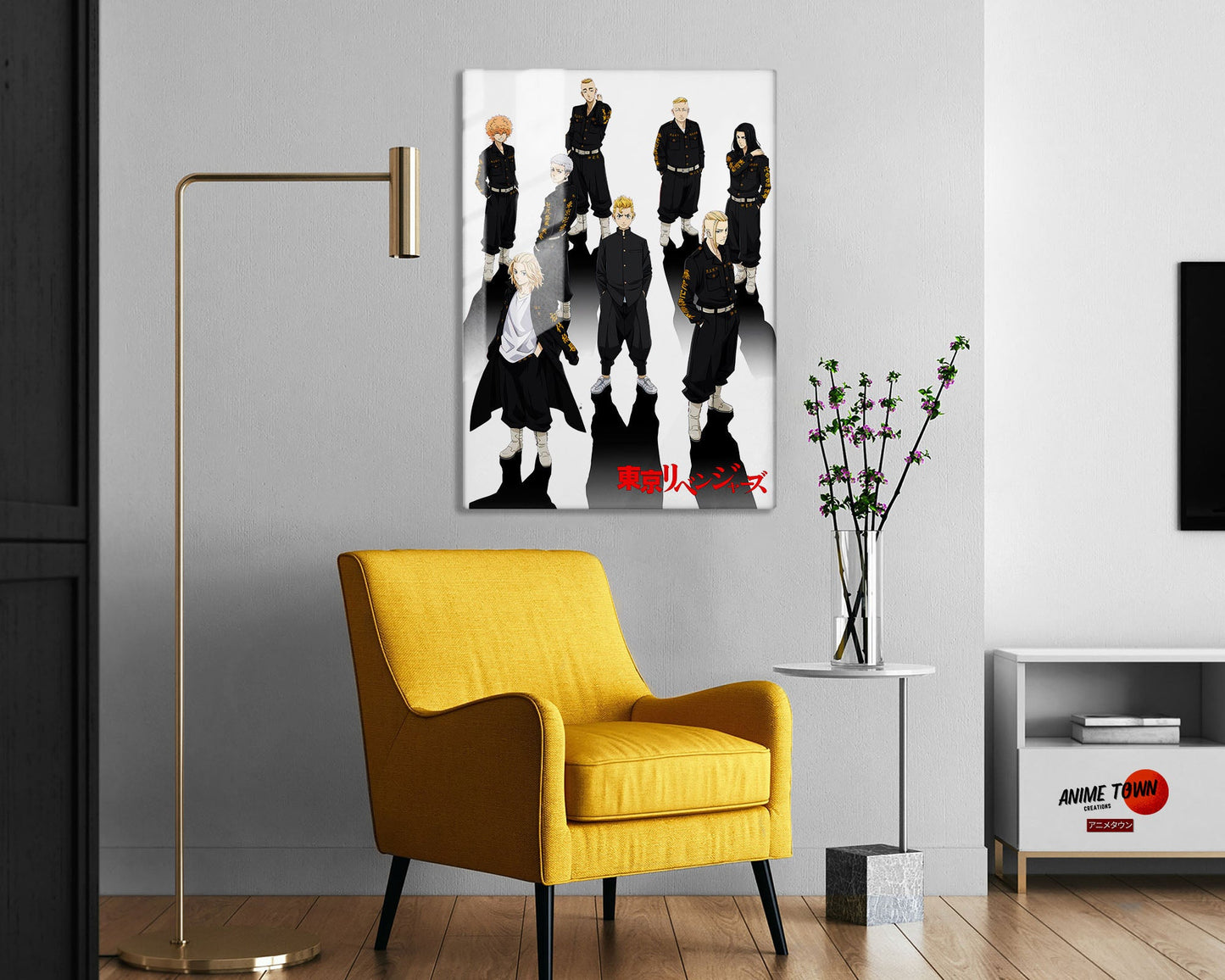 Anime Town Creations Metal Poster Tokyo Manji Gang 11" x 14" Home Goods - Anime Tokyo Revengers Metal Poster