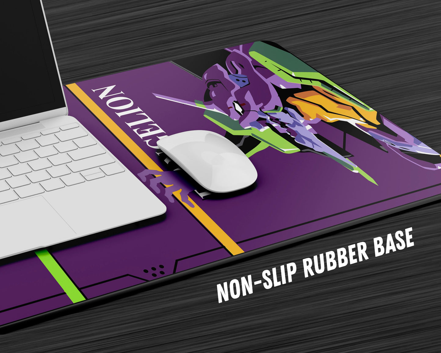 Anime Town Creations Mouse Pad Neon Genesis Evangelion Unit 1 Gaming Mouse Pad Accessories - Anime Neon Evangelion Genesis Gaming Mouse Pad
