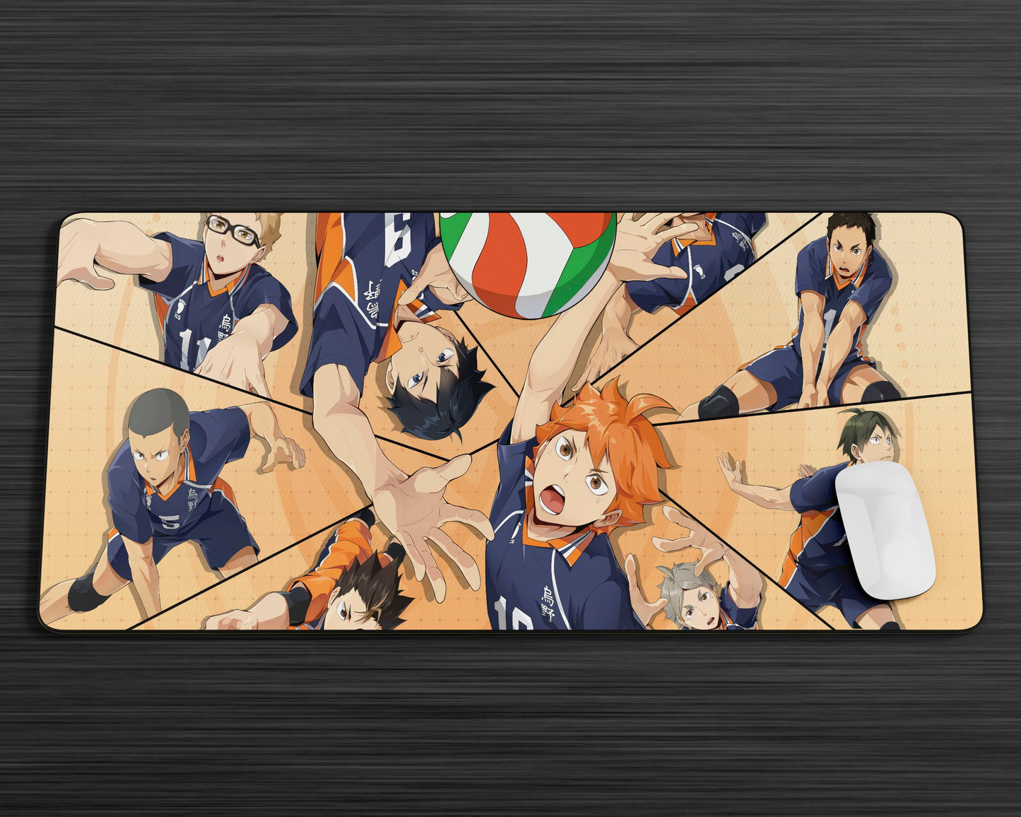 Anime Town Creations Mouse Pad Haikyuu Fly High Frames Gaming Mouse Pad Accessories - Anime Haikyuu Gaming Mouse Pad
