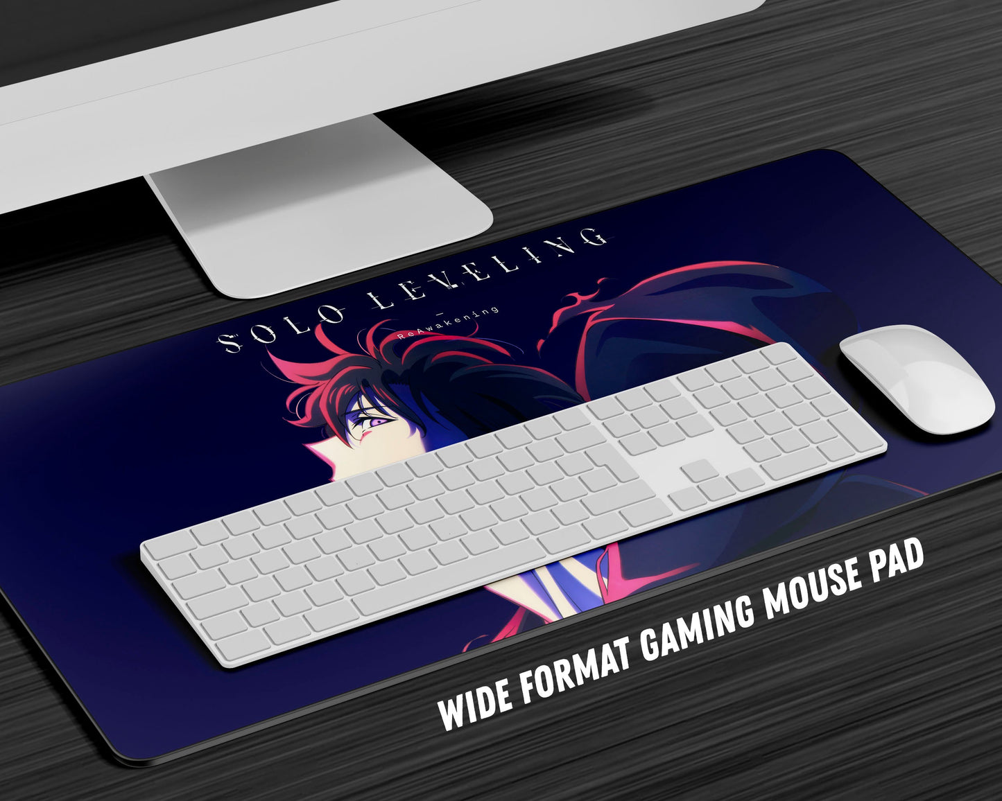 Anime Town Creations Mouse Pad Solo Leveling ReAwakening Gaming Mouse Pad Accessories - Anime Solo Leveling Gaming Mouse Pad