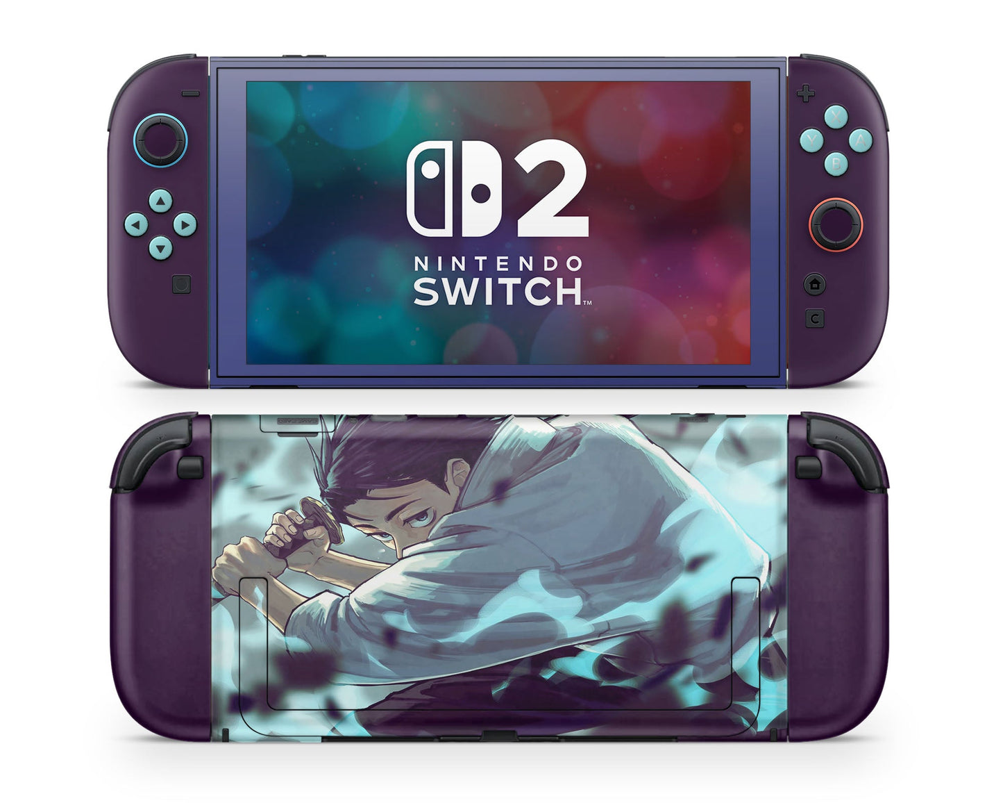 Anime Town Creations Nintendo Switch 2 Jujutsu Kaisen Yuta Okkotsu Vinyl only Skins - Anime Jujutsu Kaisen Switch 2 Skin