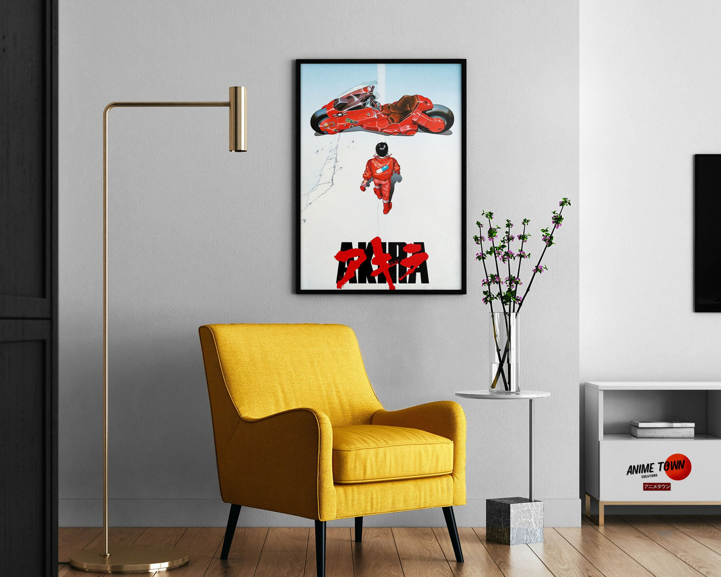 Anime Town Creations Poster Classic Akira 1988 Movie 11" x 17" Home Goods - Anime Akira Poster