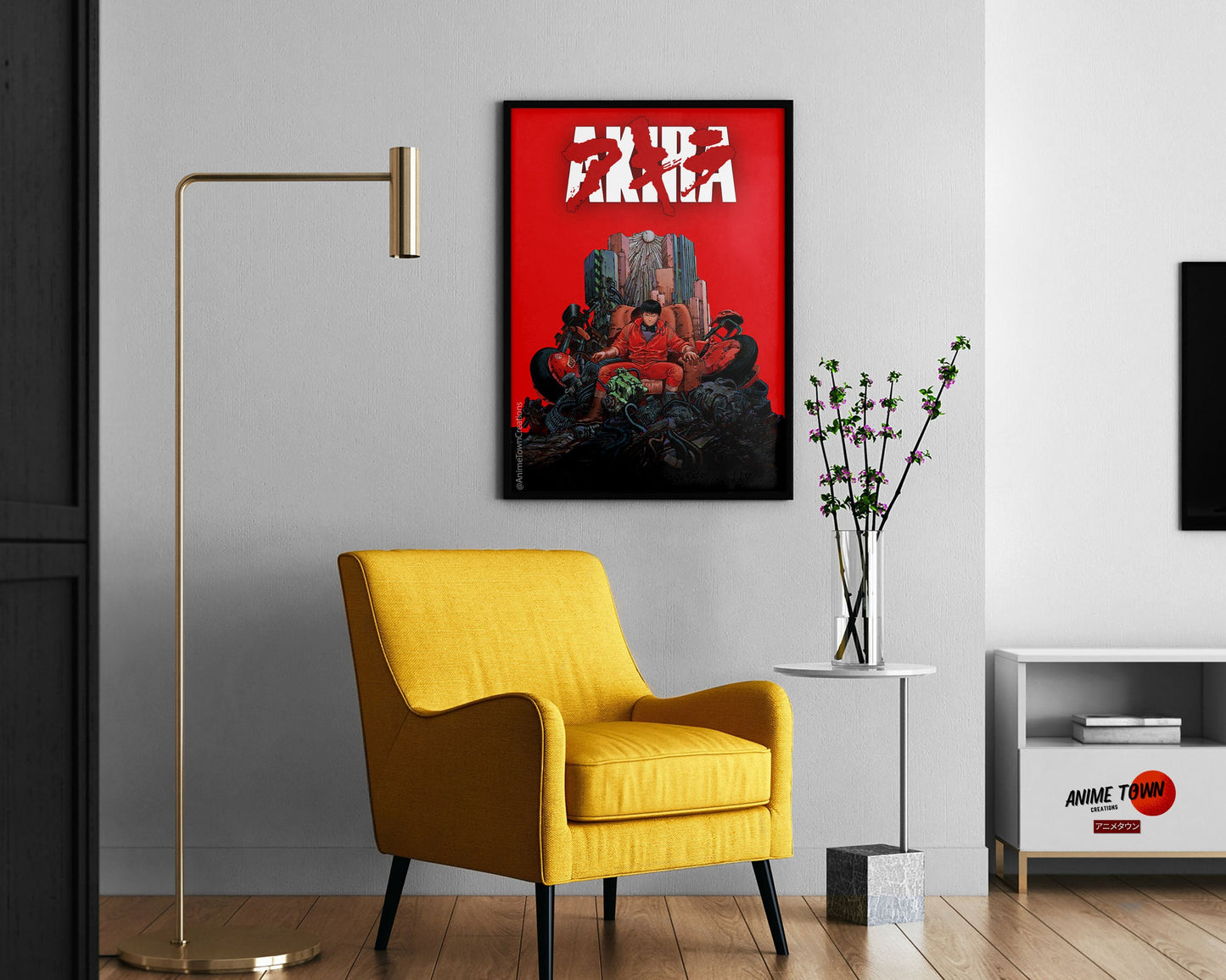 Anime Town Creations Poster Akira Classic Red 11" x 17" Home Goods - Anime Akira Poster