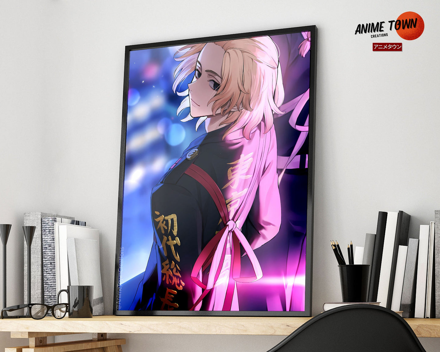 Anime Town Creations Poster Tokyo Revengers Manjiro Sano 5" x 7" Home Goods - Anime Tokyo Revengers Poster