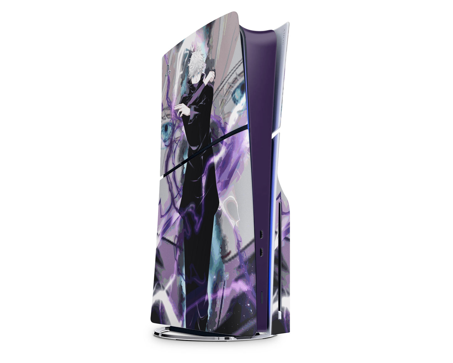 Anime Town Creations PS5 Slim Jujutsu Kaisen Satoru Gojo PS5 Slim Skins - Anime Jujutsu Kaisen PS5 Slim Skin