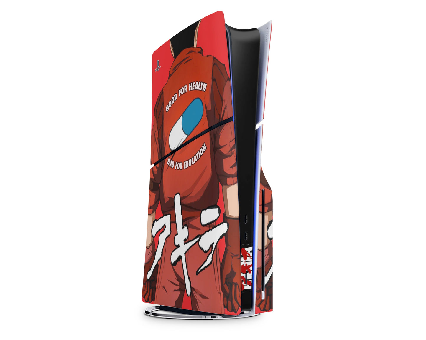 Anime Town Creations PS5 Slim Akira Classic Biker PS5 Slim Skins - Anime Akira PS5 Slim Skin