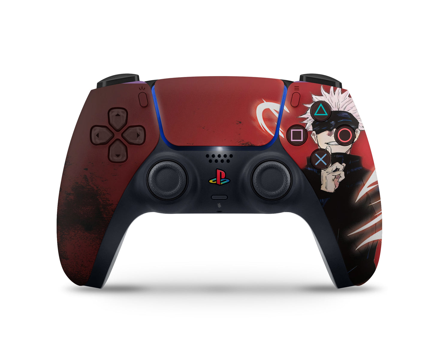 Anime Town Creations PS5 Slim Jujutsu Kaisen Red Void Gojo PS5 Slim Skins - Anime Jujutsu Kaisen PS5 Slim Skin