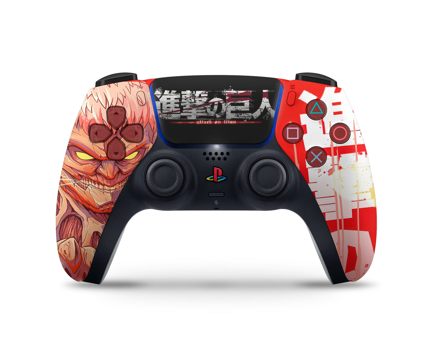 Anime Town Creations PS5 Slim Attack on Titan Armored Titan PS5 Slim Skins - Anime Attack on Titan PS5 Slim Skin