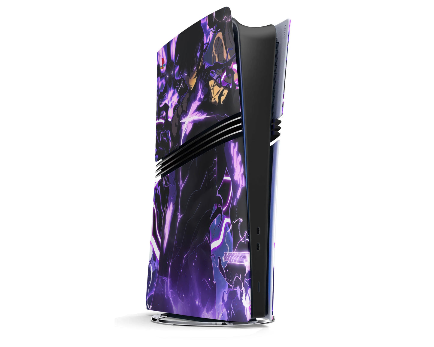 Solo Leveling Jinwoo Purple Shadows PS5 Skin