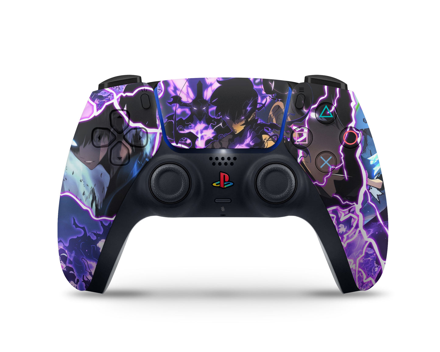 Anime Town Creations PS5 Solo Leveling Jinwoo Purple Shadows PS5 Skins - Anime Solo Leveling PS5 Skin