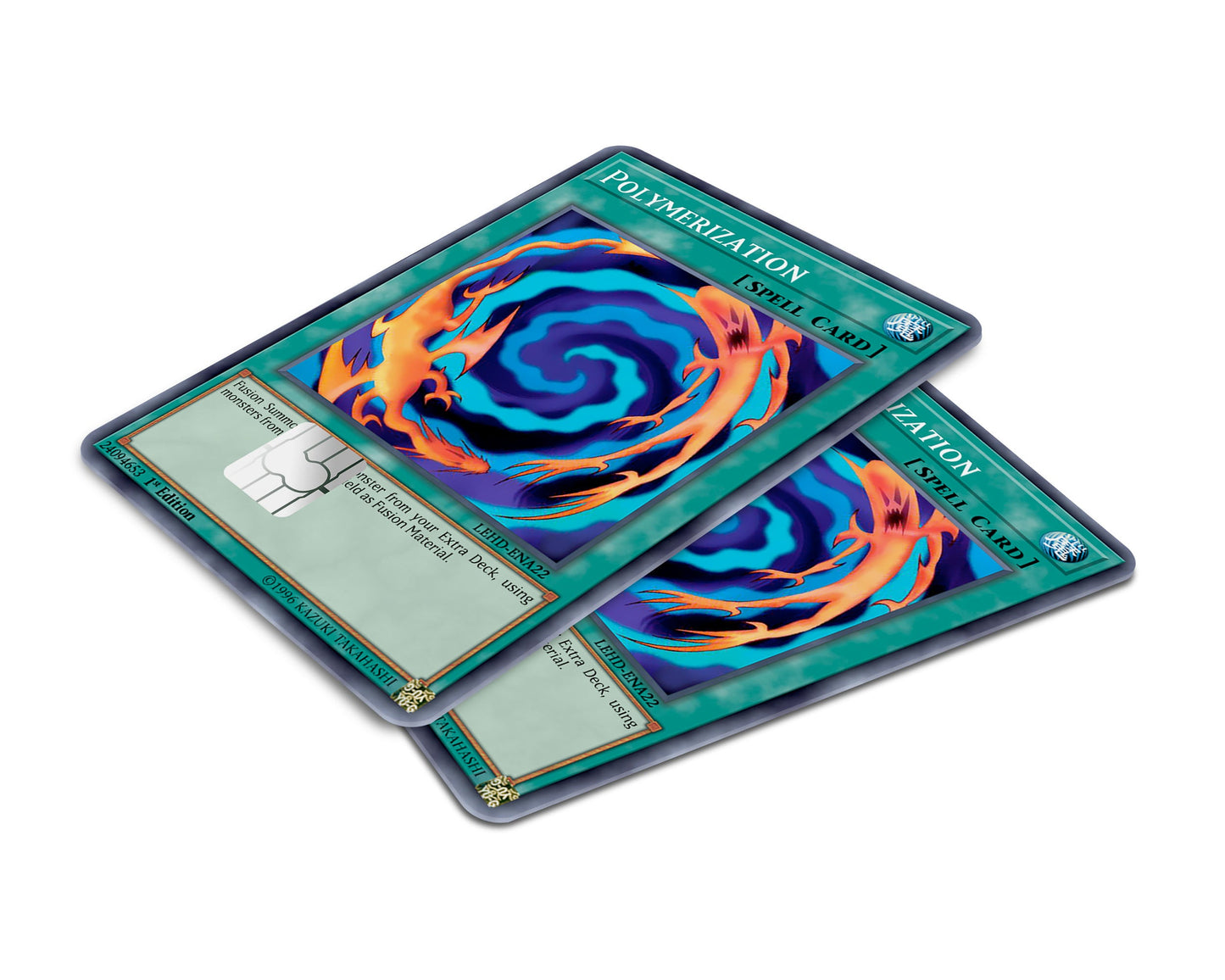 Anime Town Creations Credit Card Polymerization Card Window Skins - Anime YGO Credit Card Skin