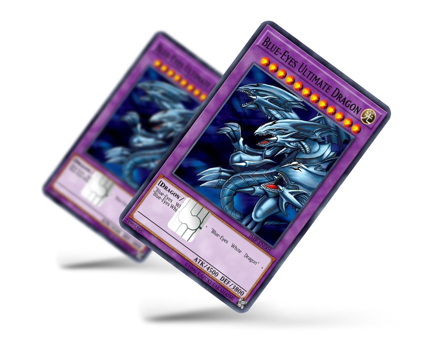 Anime Town Creations Credit Card Blue Eyes Ultimate Dragon Card Full Skins - Anime YGO Credit Card Skin
