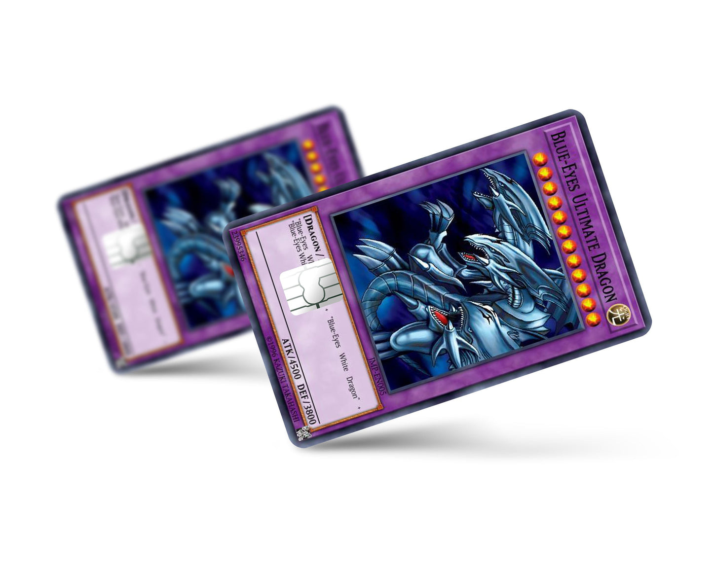 Anime Town Creations Credit Card Blue Eyes Ultimate Dragon Card Full Skins - Anime YGO Credit Card Skin